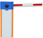 pluma barrera de acceso brazo recto